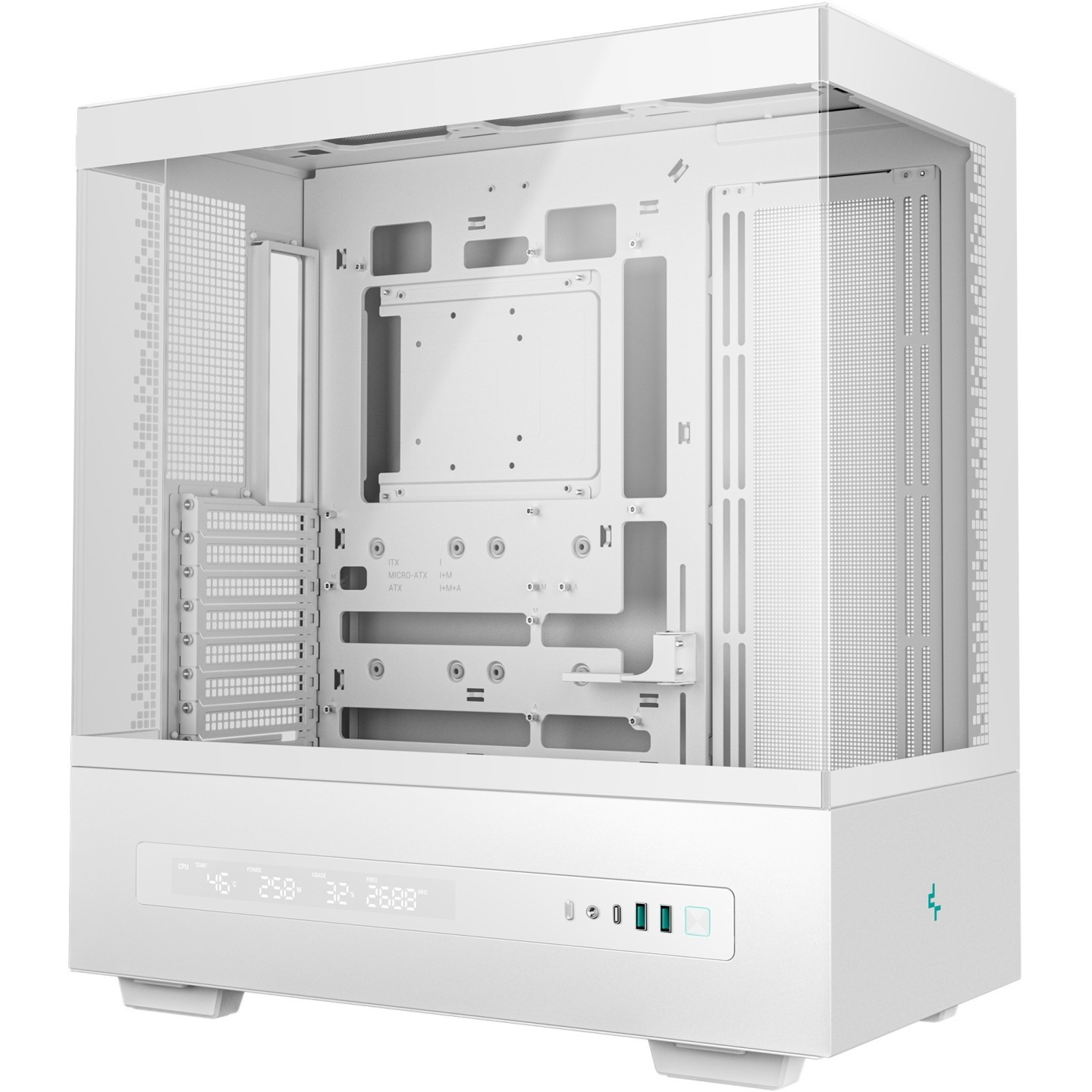 DeepCool CH690 Digital Mid-Tower PC Case White (Boxed) — Buy in Cyprus with Fast Delivery