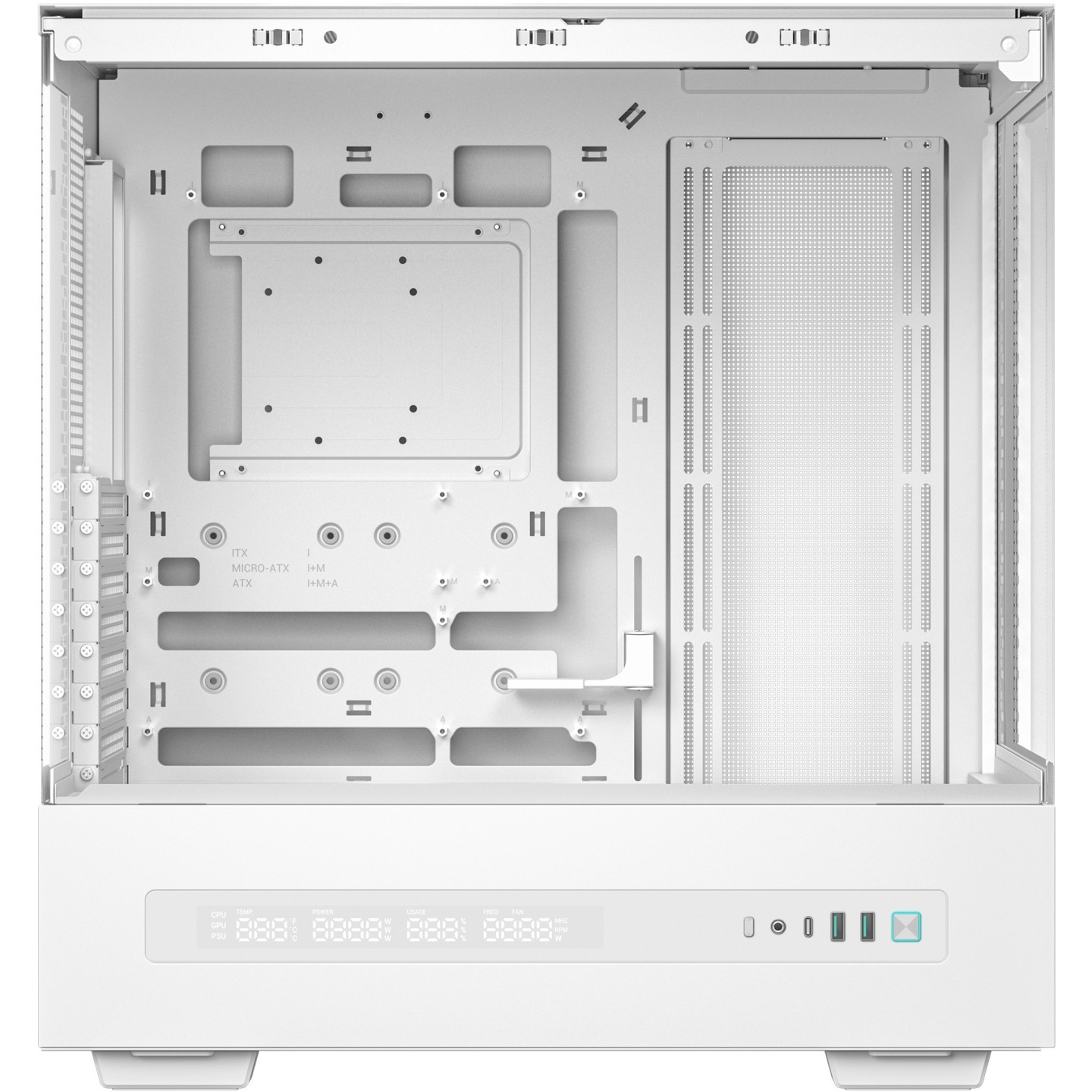 DeepCool CH690 Digital Mid-Tower PC Case White (Boxed) — Buy in Cyprus with Fast Delivery