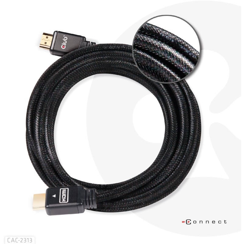 Buy Club3D HDMI Cable A - to A 2.0 RedMere 4K60Hz UHD 10 Meter retail in Cyprus, Nicosia, Limassol, Larnaka, Pafos