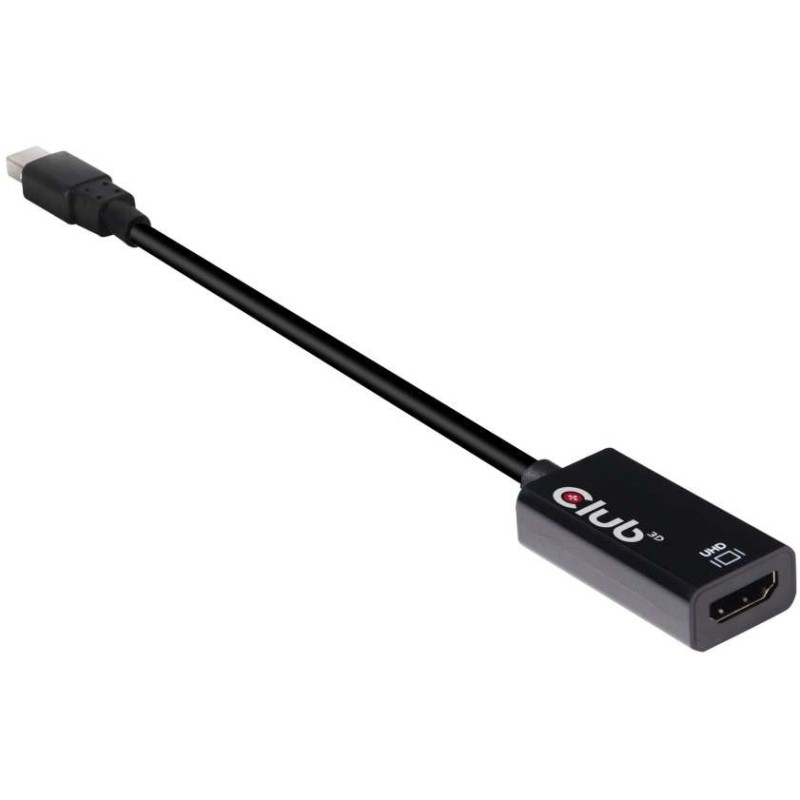 Buy Club3D Adapter - MiniDisplayPort to HDMI 2.0b HDR 4K60Hz Active Retail in Cyprus, Nicosia, Limassol, Larnaka, Pafos
