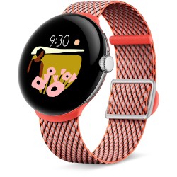 Buy Google Strap for Smartwatch - 137 - 203 mm - coral-colored - for Pixel Watch in Cyprus, Nicosia, Limassol, Larnaka, Pafos