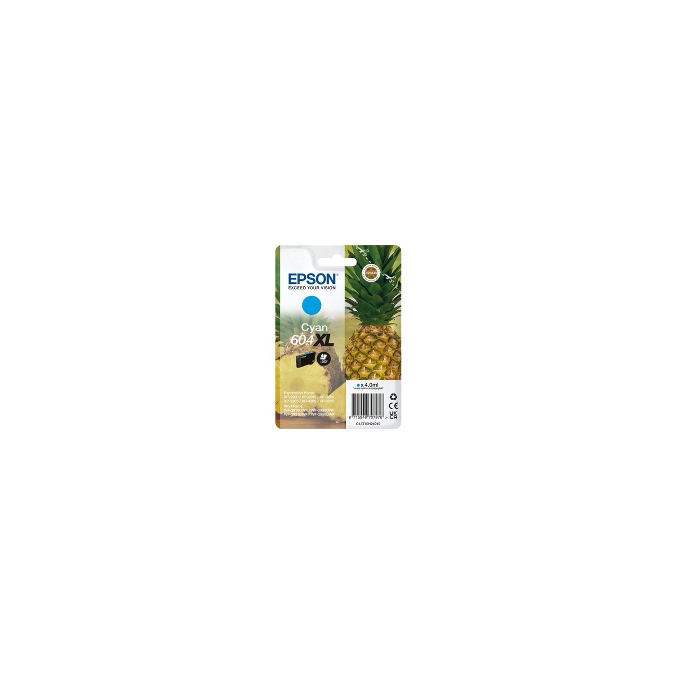 Epson Ink 604XL - C13T10H24010 - Cyan up to 350 pages — Buy in Cyprus with Fast Delivery