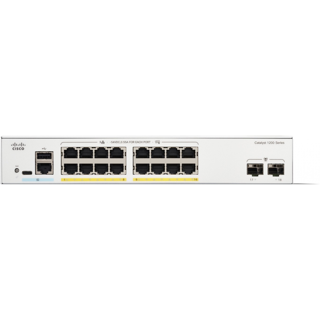 Cisco Catalyst - CATALYST 1200 - 16-PORT GE POE — Buy in Cyprus with Fast Delivery
