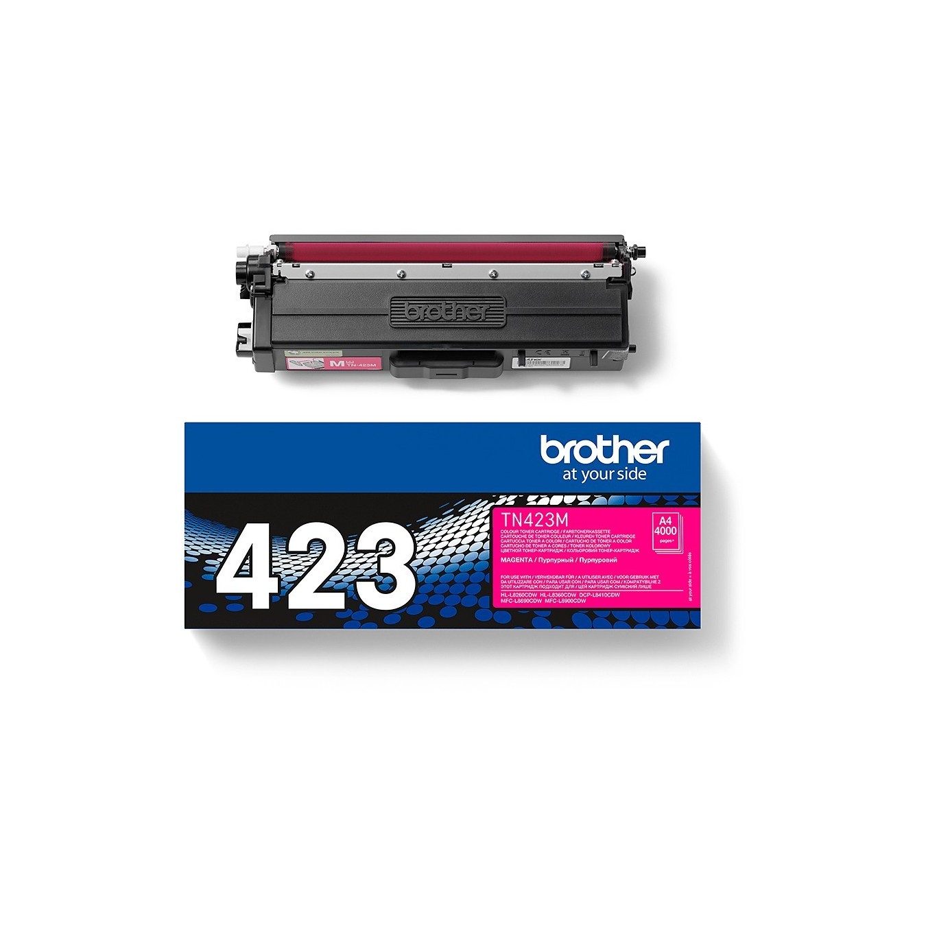 Brother Toner - TN-423M - Magenta up to 4,000 pages ISO 19798 — Buy in Cyprus with Fast Delivery
