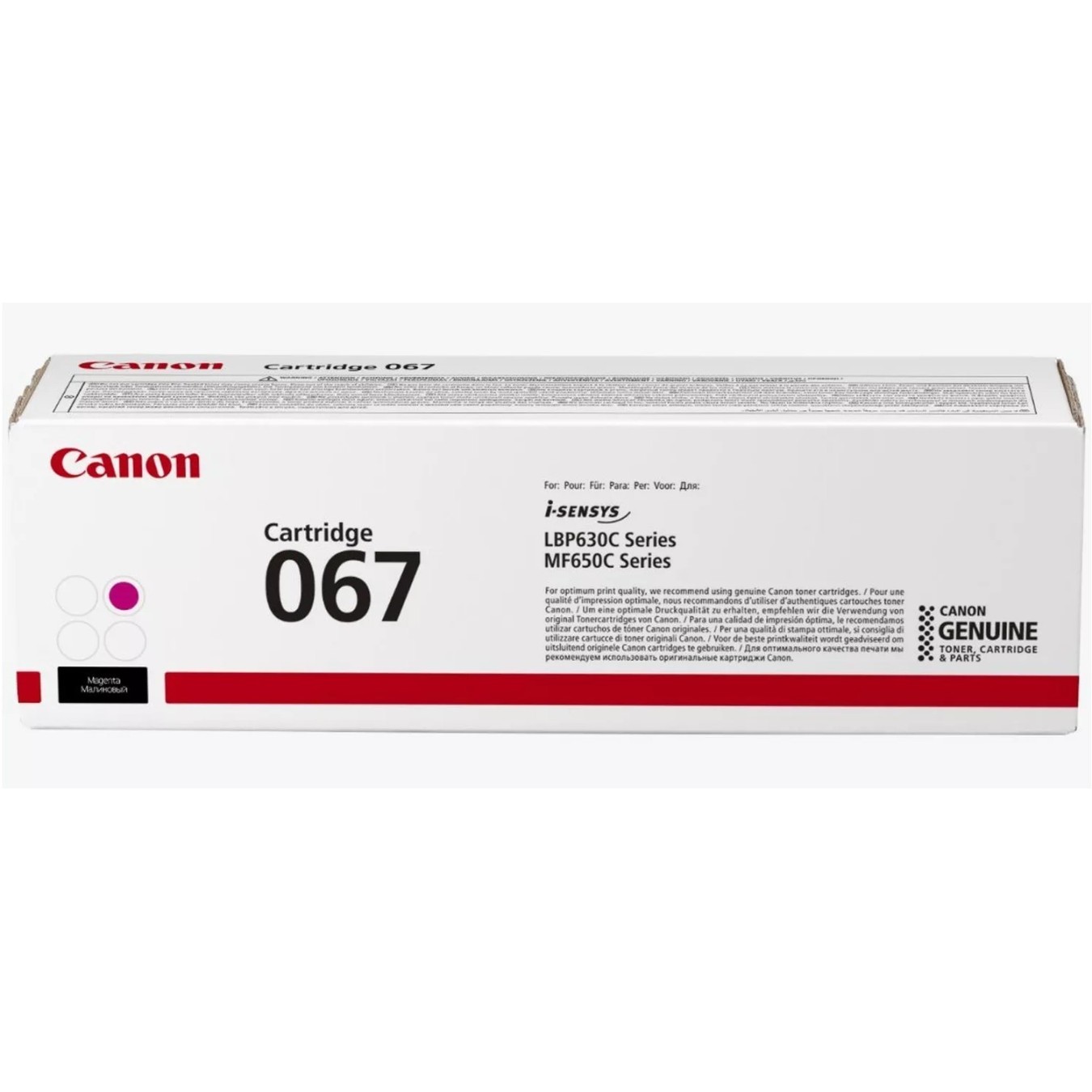 Canon Toner 067 - 5100C002 - Magenta up to 1,250 pages — Buy in Cyprus with Fast Delivery