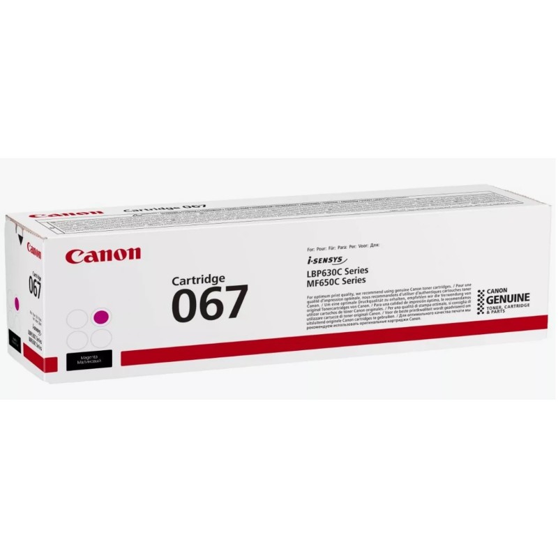 Buy Canon Toner 067 - 5100C002 - Magenta up to 1,250 pages in Cyprus, Nicosia, Limassol, Larnaka, Pafos