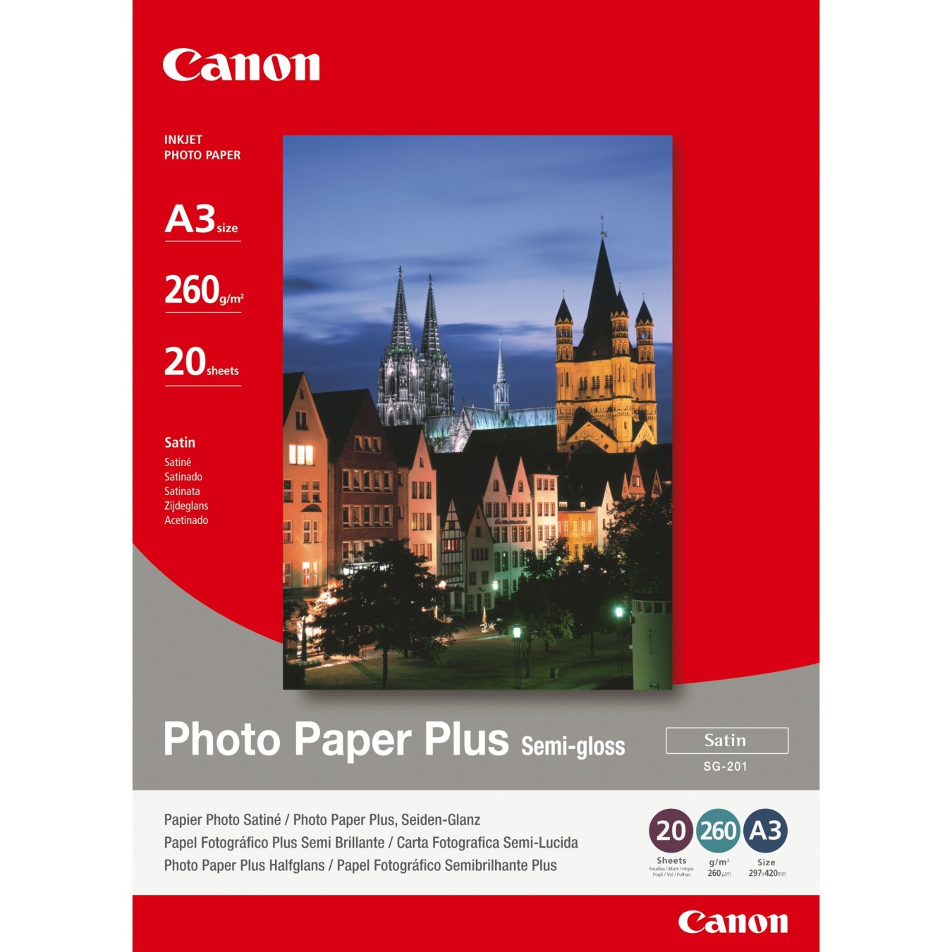 Canon Photo Paper - 1686B026 - A3 — Buy in Cyprus with Fast Delivery
