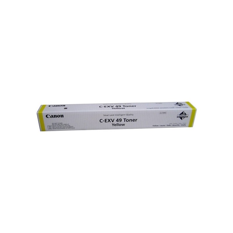 Buy Canon Toner - 8527B002 - C-EXV49 Yellow up to 19,000 pages in Cyprus, Nicosia, Limassol, Larnaka, Pafos