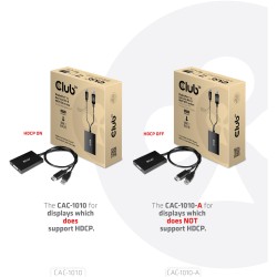 Buy Club3D Adapter DisplayPort to DVI-D HDCP OFF Active St Bu retail - DisplayPo... in Cyprus, Nicosia, Limassol, Larnaka, Pafos