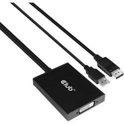 Buy Club3D Adapter DisplayPort to DVI-D HDCP OFF Active St Bu retail - DisplayPo... in Cyprus, Nicosia, Limassol, Larnaka, Pafos
