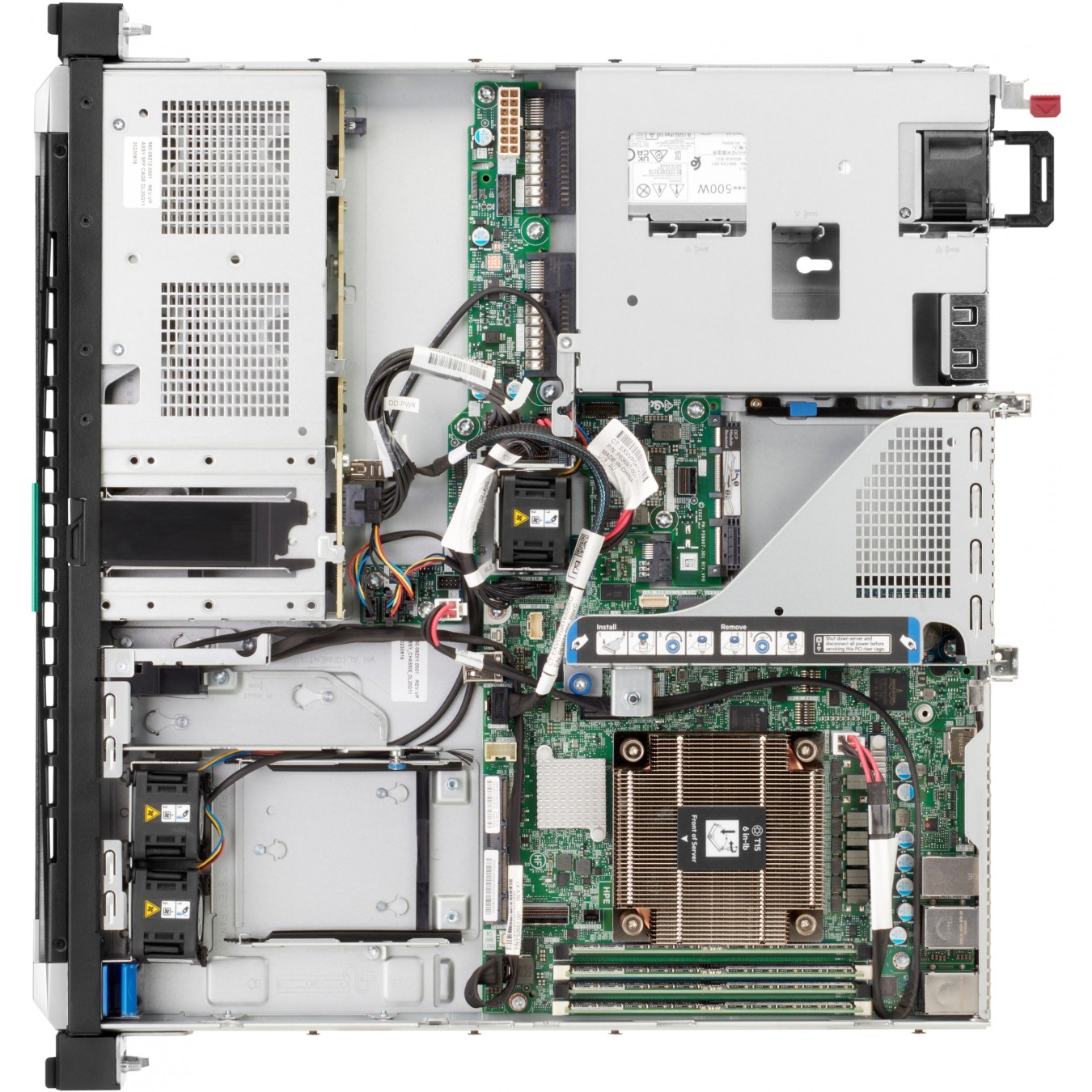 Server - HPE DL20 Gen11 - 1U XEON E-2434 1x32GB 4SFF 2x480GB 1x800W — Buy in Cyprus with Fast Delivery