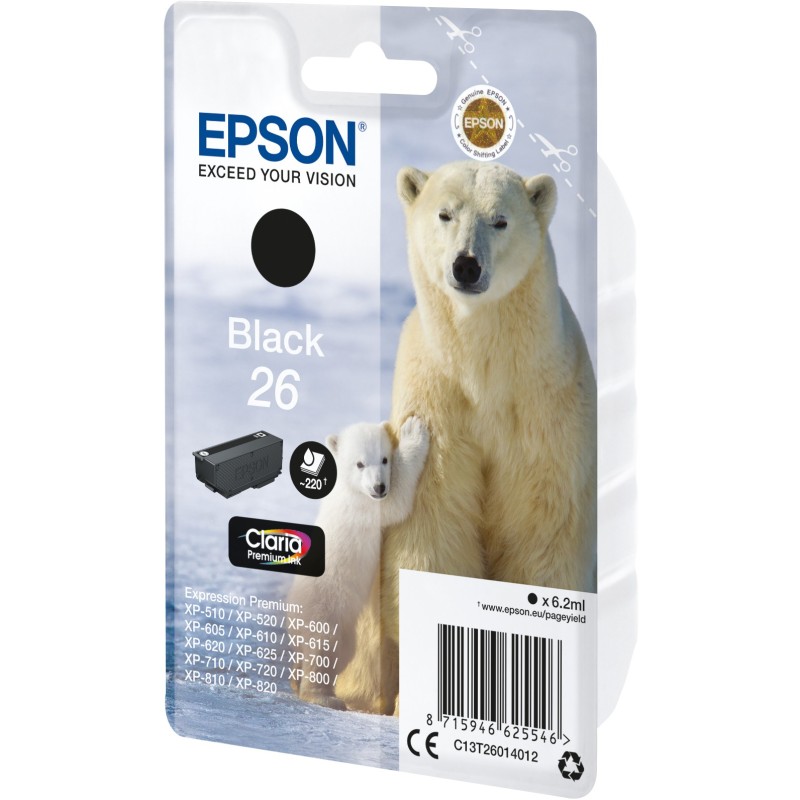 Buy Epson - C13T26014012 - Black in Cyprus, Nicosia, Limassol, Larnaka, Pafos