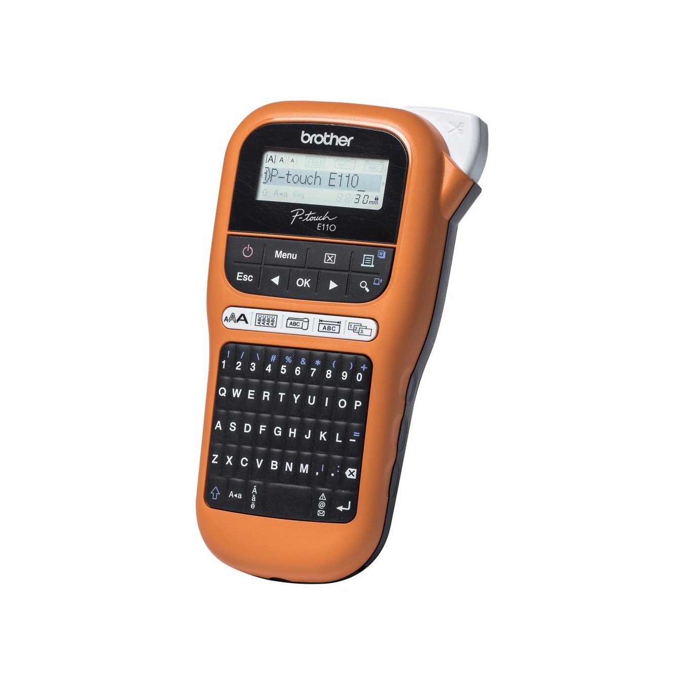 Brother P-Touch Label Printer - PT-E110VP - 3.5 6 9 12 mm Value Pack — Buy in Cyprus with Fast Delivery