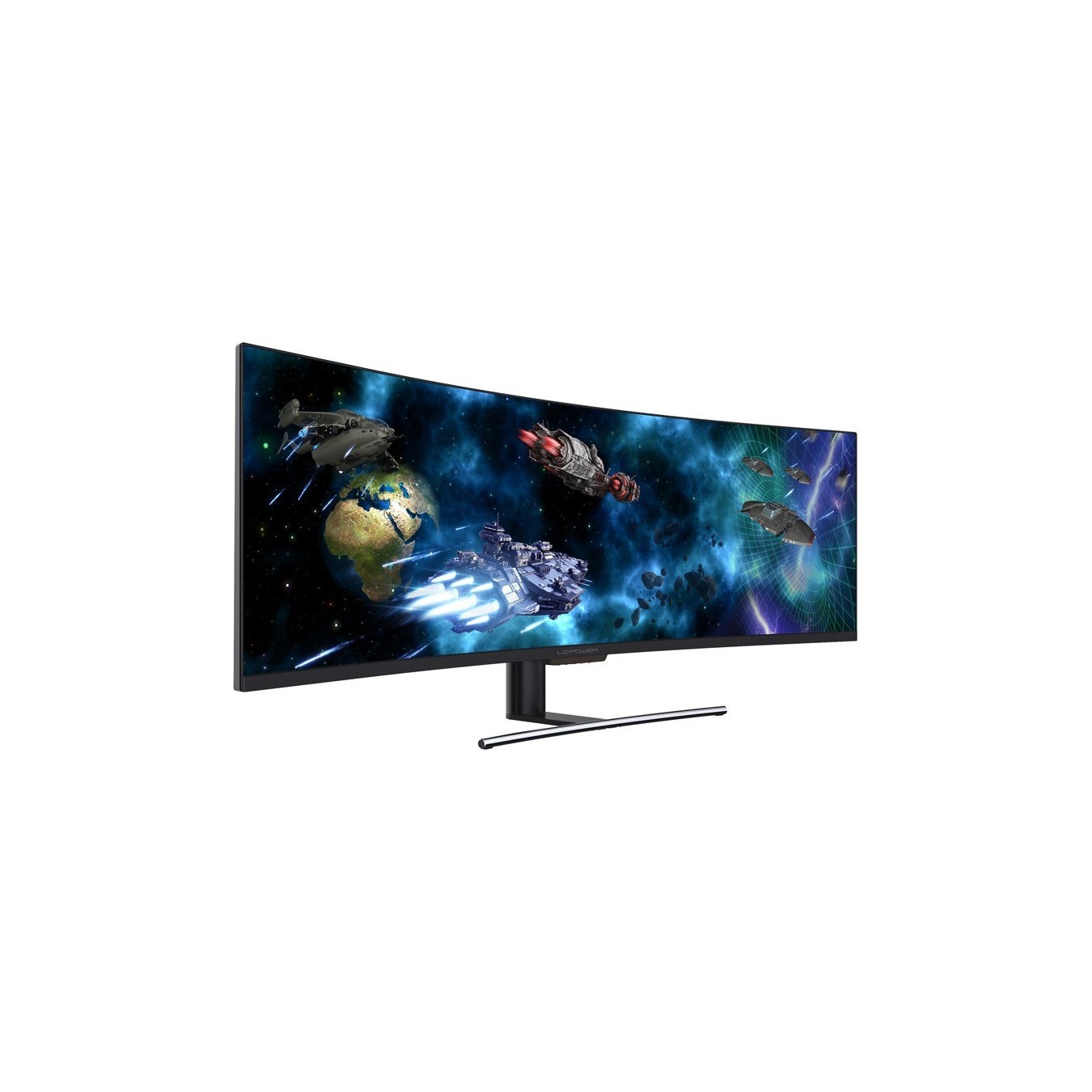 LC-Power 124.5cm (49') - LC-M49-DFHD-144-C-Q - VA+DP+HDMI — Buy in Cyprus with Fast Delivery
