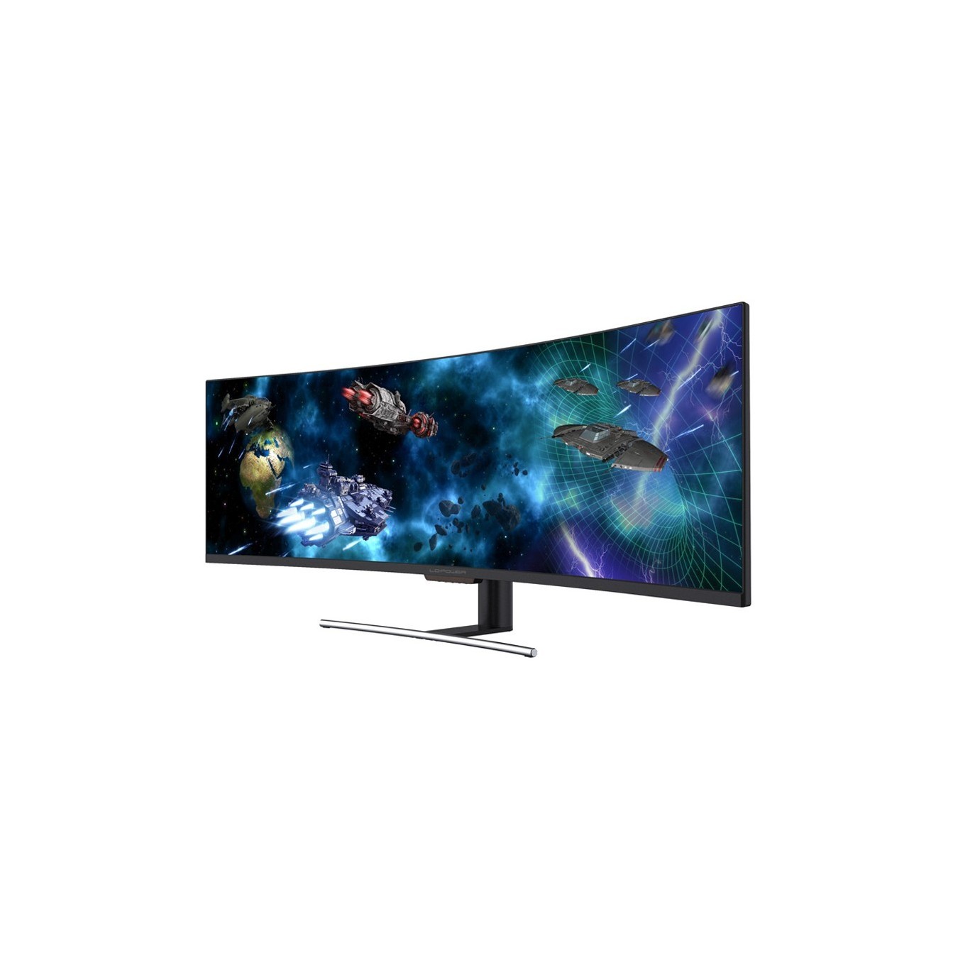 LC-Power 124.5cm (49') - LC-M49-DFHD-144-C-Q - VA+DP+HDMI — Buy in Cyprus with Fast Delivery
