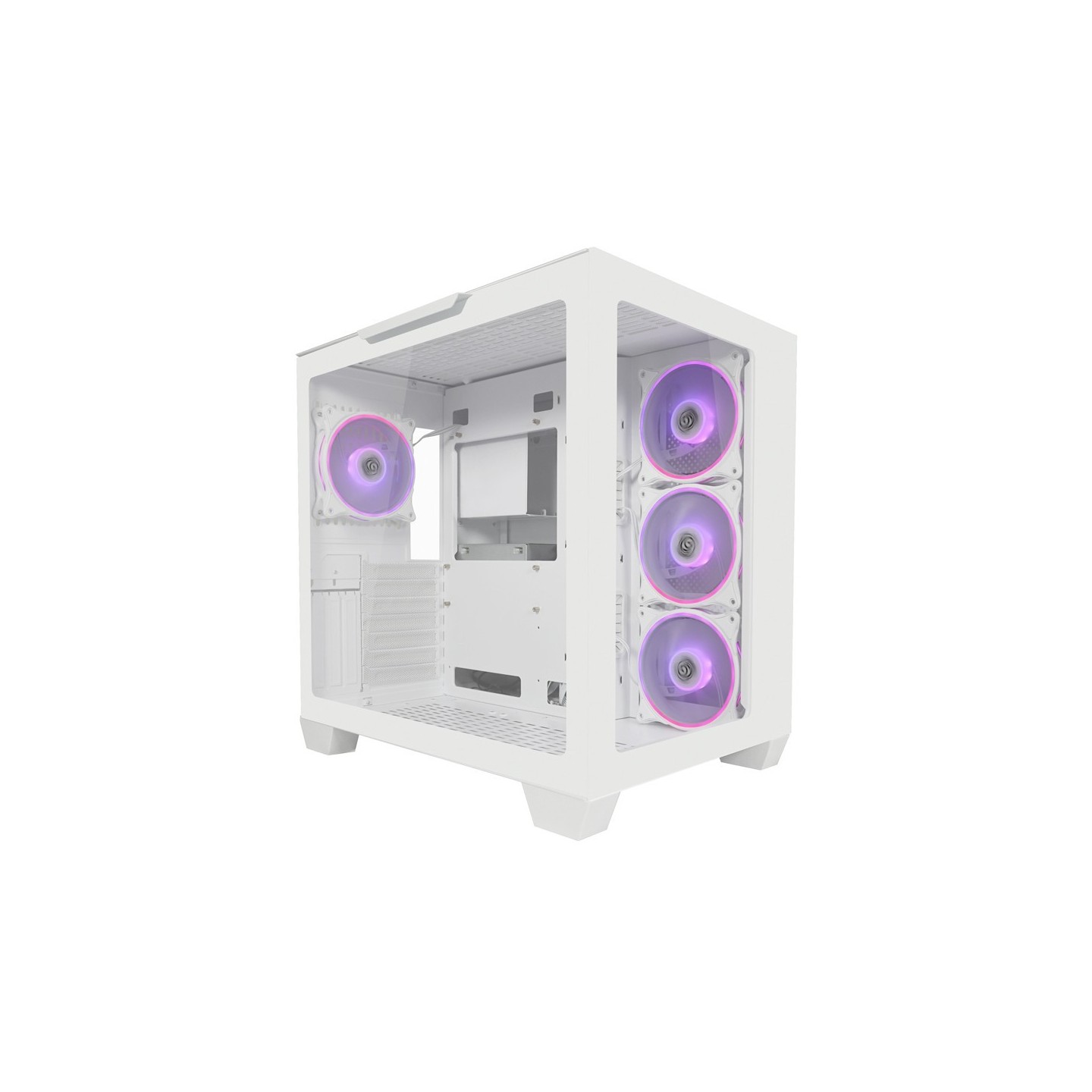 LC-Power Gaming 807W Stormwatch_X Midi Tower - White RGB (Boxed) — Buy in Cyprus with Fast Delivery