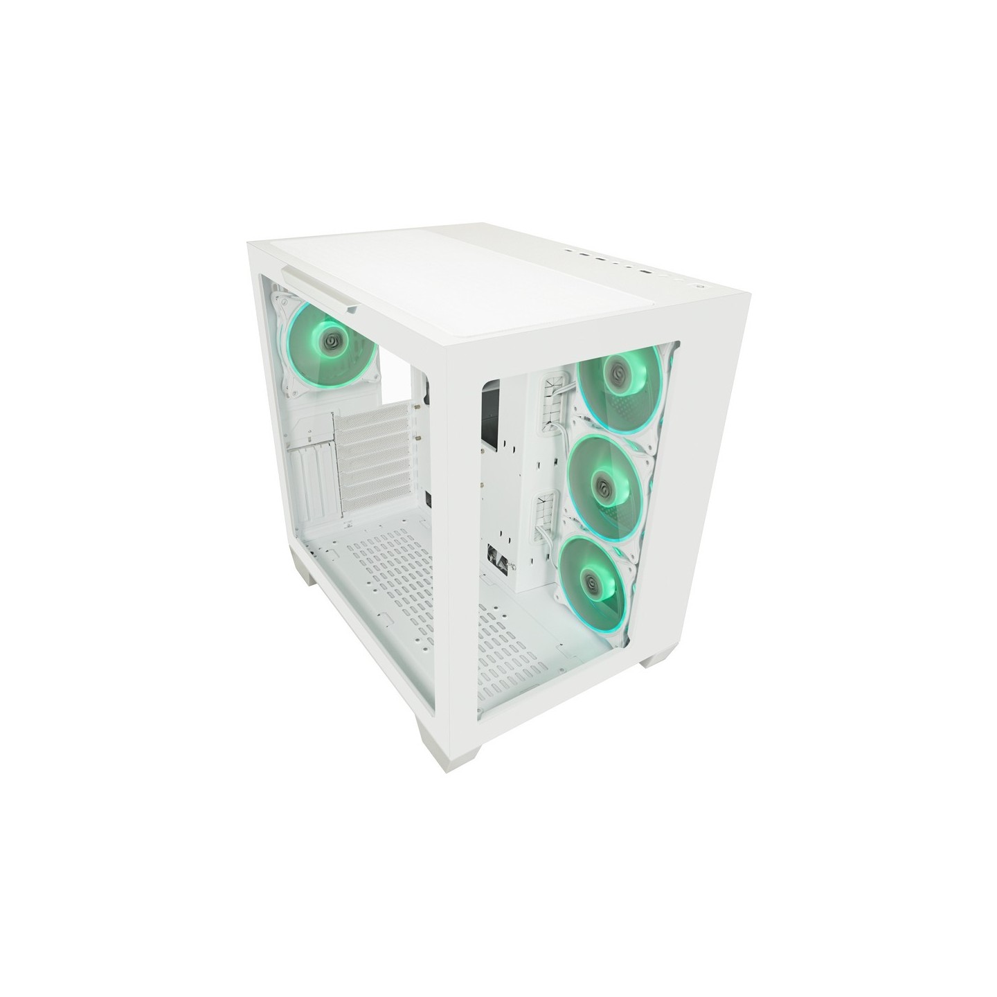 LC-Power Gaming 807W Stormwatch_X Midi Tower - White RGB (Boxed) — Buy in Cyprus with Fast Delivery