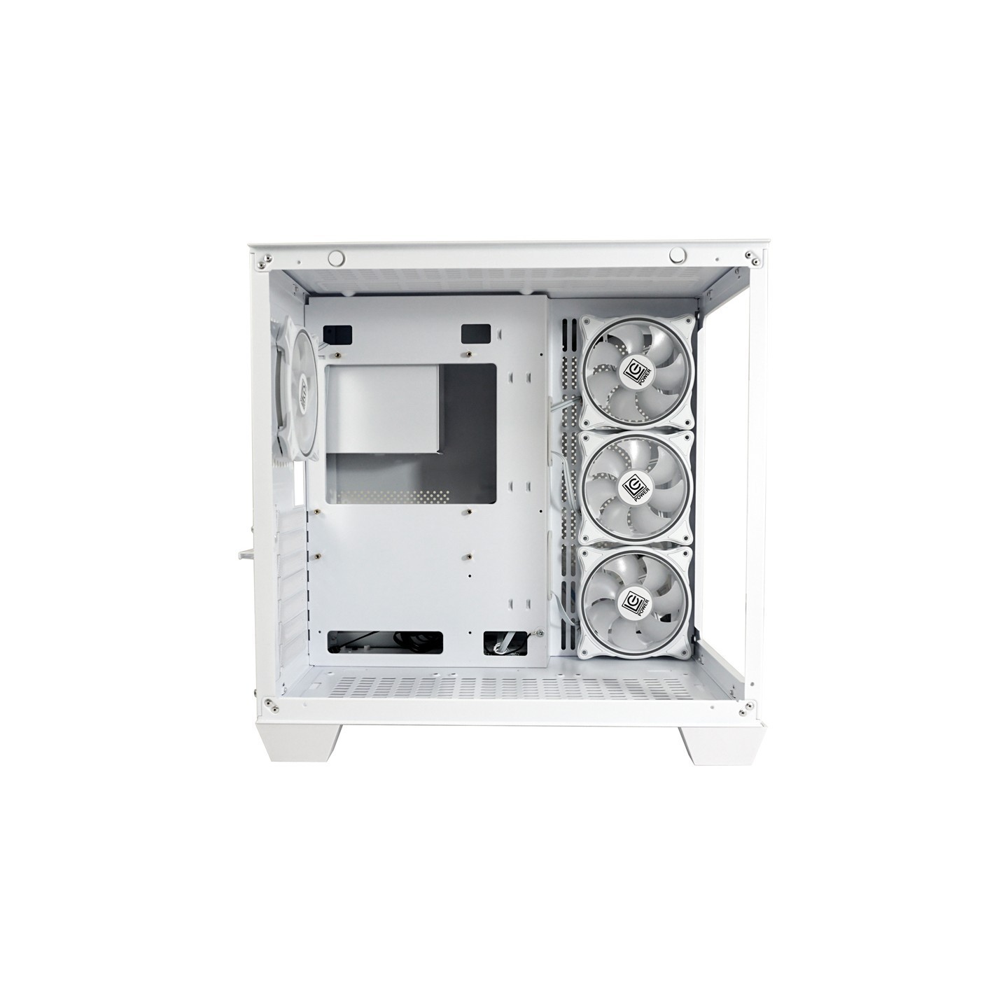 LC-Power Gaming 807W Stormwatch_X Midi Tower - White RGB (Boxed) — Buy in Cyprus with Fast Delivery