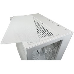 LC-Power Gaming 807W Stormwatch_X Midi Tower - White RGB (Boxed) — Buy in Cyprus with Fast Delivery