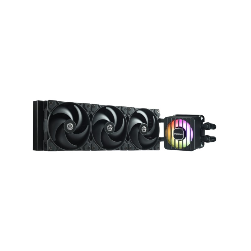Buy Enermax LIQMAXFLO SR ELC-LMF360-SF - 360mm AIO Liquid CPU Cooler, Black, 3x1... in Cyprus, Nicosia, Limassol, Larnaka, Pafos