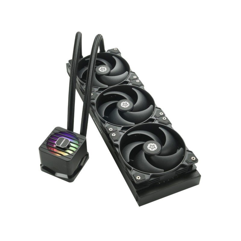 Buy Enermax LIQMAXFLO SR ELC-LMF360-SF - 360mm AIO Liquid CPU Cooler, Black, 3x1... in Cyprus, Nicosia, Limassol, Larnaka, Pafos