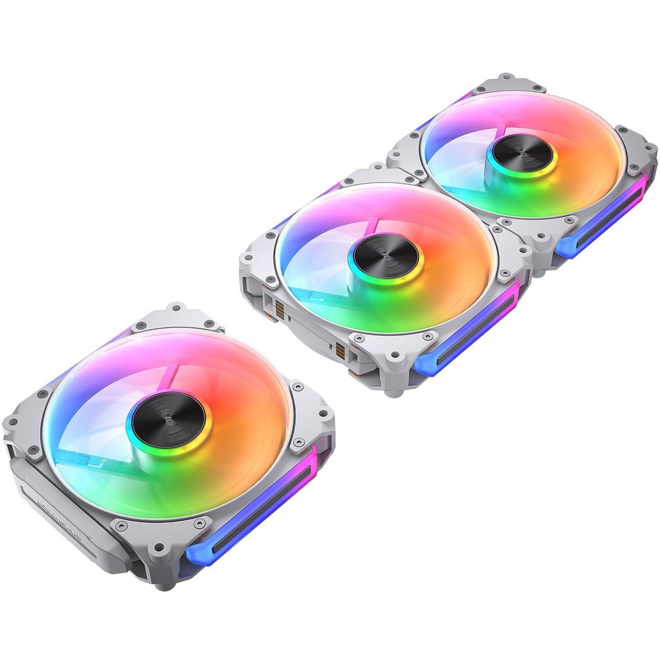 COUGAR Case Fan - Apolar 120 ARGB - 120mm White 3-Pack — Buy in Cyprus with Fast Delivery