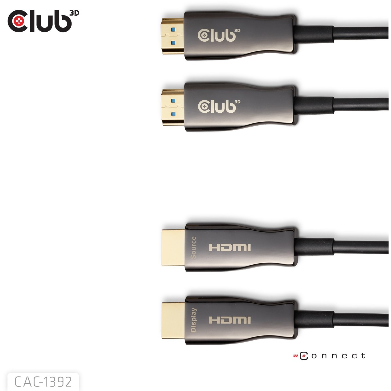 Club3D HDMI Cable A - to A 2.1 Active Optical 8K60Hz UHD 30 m — Buy in Cyprus with Fast Delivery