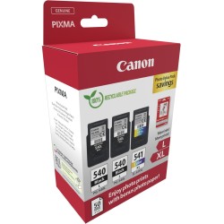 Buy Canon Ink - 5224B015 - PG-540L CL-541XL 3-pack (2xBK Color) incl. Photo Paper in Cyprus, Nicosia, Limassol, Larnaka, Pafos