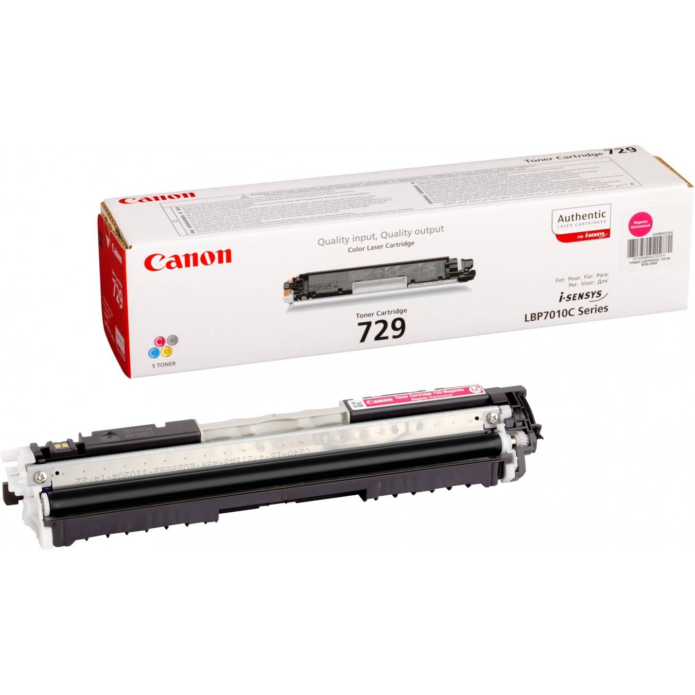 Canon Toner - 4368B002 - 729 M Magenta — Buy in Cyprus with Fast Delivery