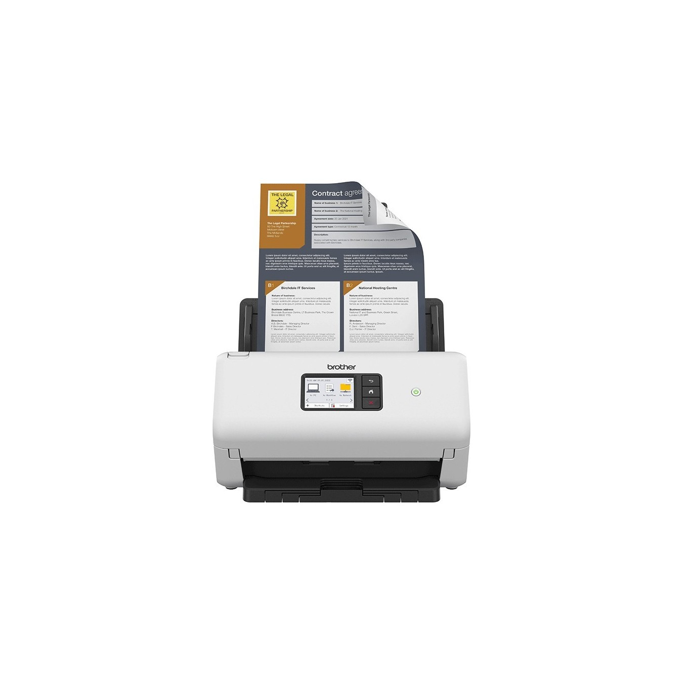 BROTHER Document Scanner - ADS-4500W - 35ppm — Buy in Cyprus with Fast Delivery