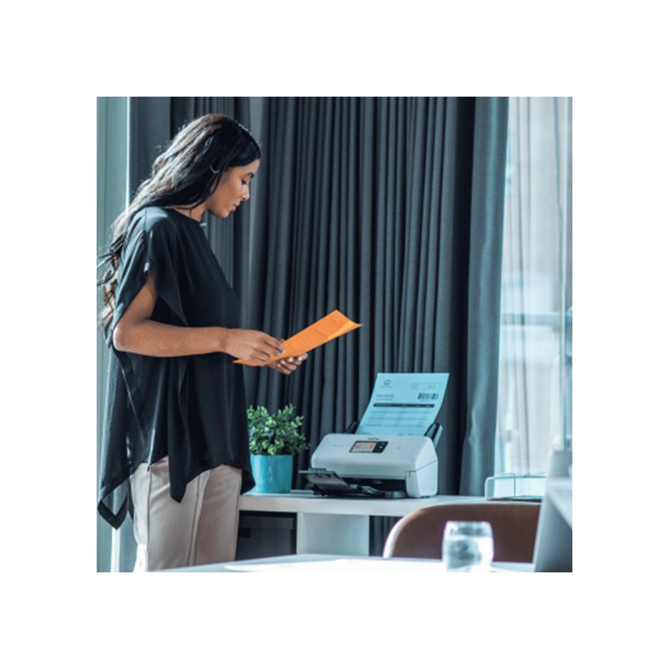 BROTHER Document Scanner - ADS-4500W - 35ppm — Buy in Cyprus with Fast Delivery