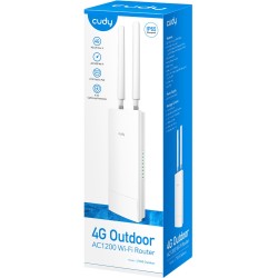 Buy Cudy Outdoor 4G LTE Cat 4 AC1200 Wi-Fi Router - Outdoor in Cyprus, Nicosia, Limassol, Larnaka, Pafos