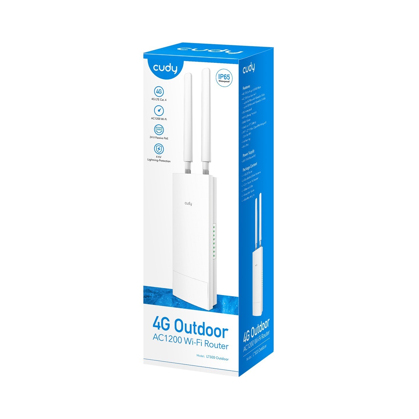 Cudy Outdoor 4G LTE Cat 4 AC1200 Wi-Fi Router - Outdoor — Buy in Cyprus with Fast Delivery