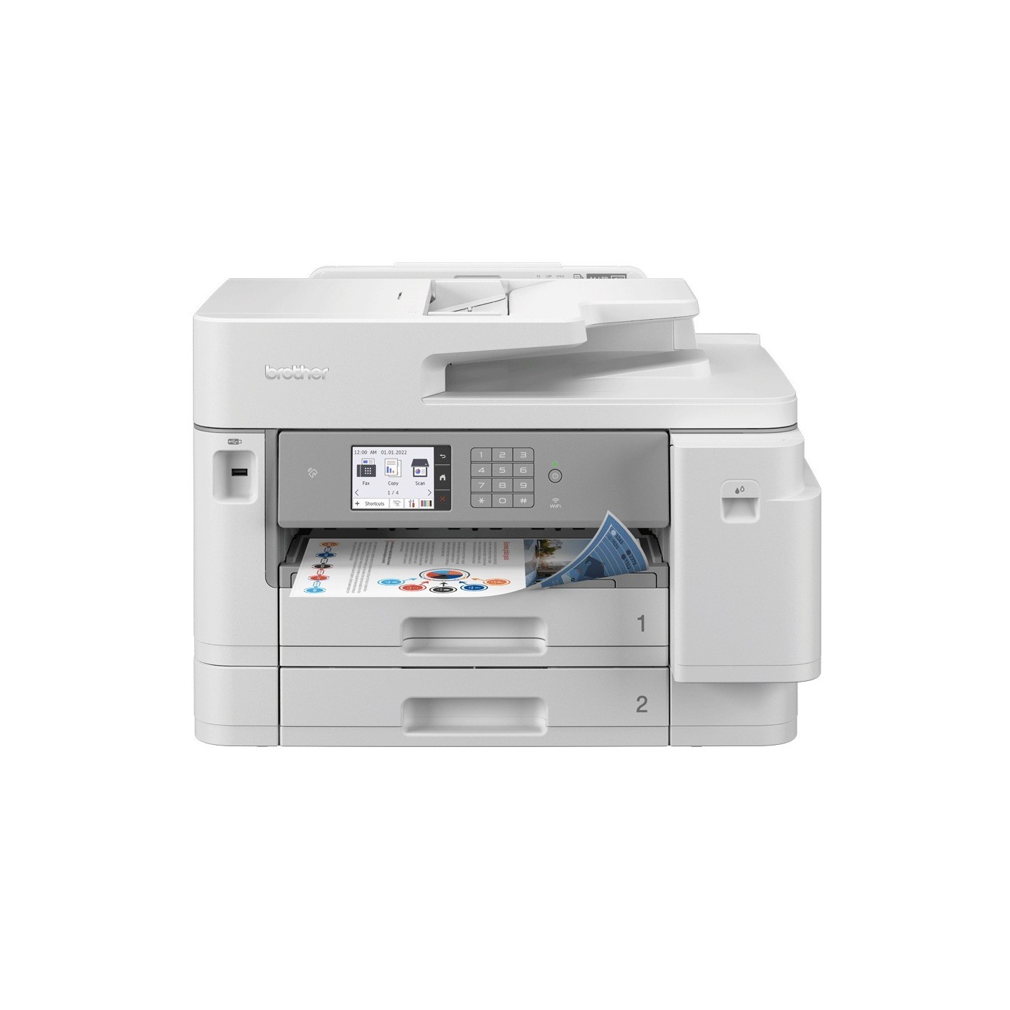 Brother Inkjet Printer - MFC-J5955DW - Inkjet 4-in-1 A3 WLAN WiFi Duplex-ADF — Buy in Cyprus with Fast Delivery