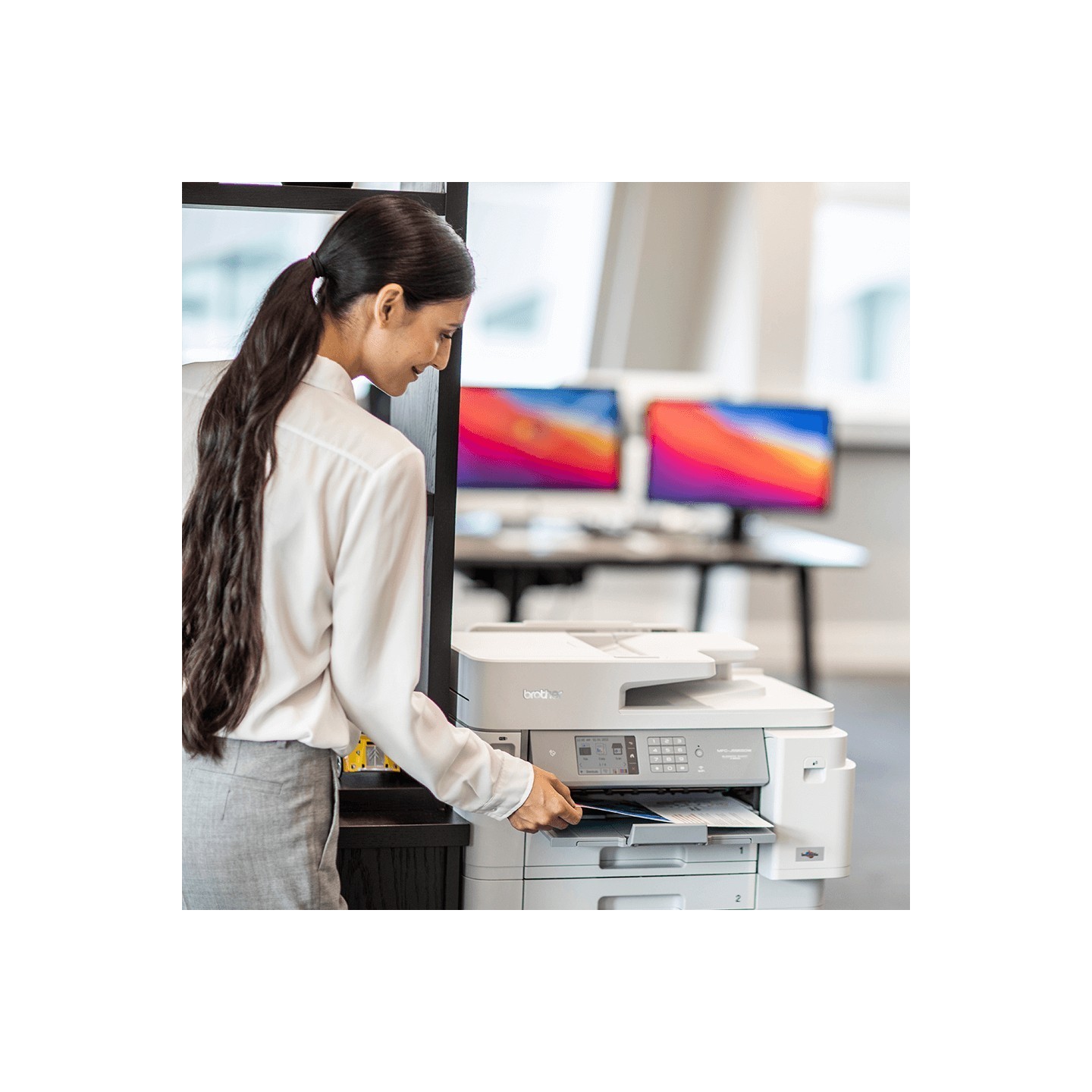 Brother Inkjet Printer - MFC-J5955DW - Inkjet 4-in-1 A3 WLAN WiFi Duplex-ADF — Buy in Cyprus with Fast Delivery