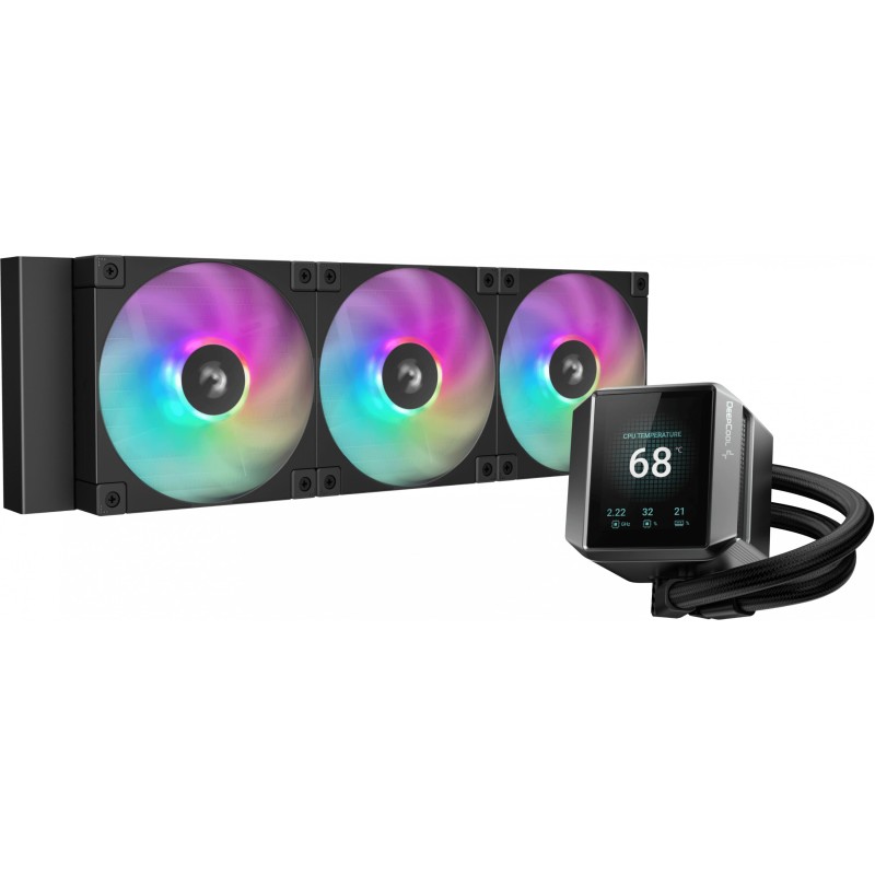 DeepCool MYSTIQUE 360 ARGB 360mm AIO Liquid CPU Cooler (Boxed) — Buy in Cyprus with Fast Delivery