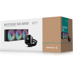 DeepCool MYSTIQUE 360 ARGB 360mm AIO Liquid CPU Cooler (Boxed) — Buy in Cyprus with Fast Delivery