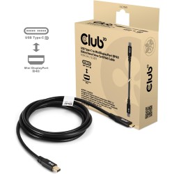 Buy Club3D USB-C Cable - to Mini DisplayPort 2.1 - 2m - 8K30Hz - Straight in Cyprus, Nicosia, Limassol, Larnaka, Pafos