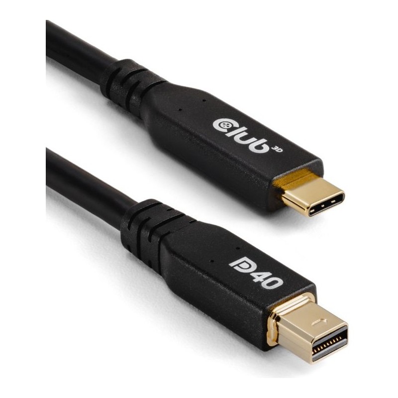 Buy Club3D USB-C Cable - to Mini DisplayPort 2.1 - 2m - 8K30Hz - Straight in Cyprus, Nicosia, Limassol, Larnaka, Pafos
