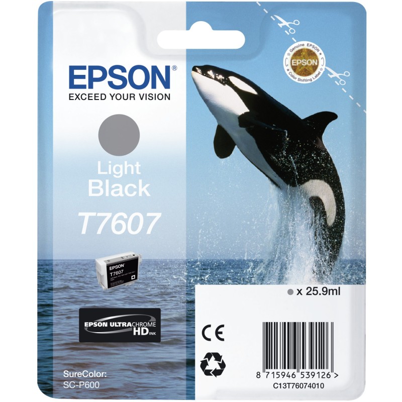 Buy Epson - C13T76074010 - Light Black in Cyprus, Nicosia, Limassol, Larnaka, Pafos
