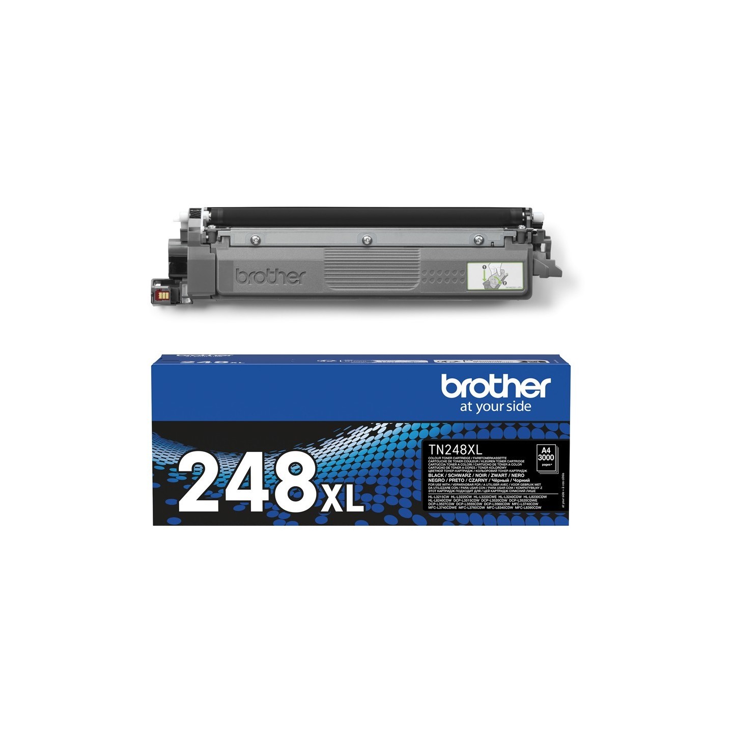 Brother Toner - TN-248XLBK - Black up to 2,300 pages ISO IEC 19798 — Buy in Cyprus with Fast Delivery