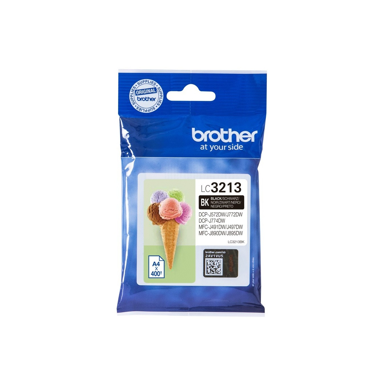 Brother Ink - LC-3213BK - Black up to 400 pages per ISO/IEC 24711 — Buy in Cyprus with Fast Delivery