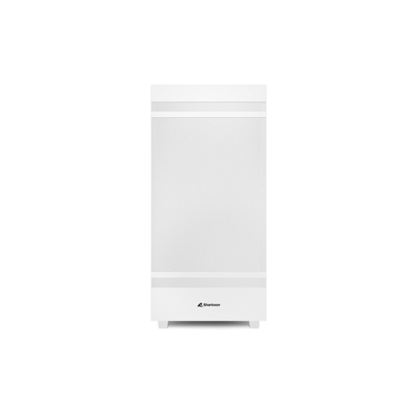 Sharkoon Rebel C50 - Full Tower PC Case (White) - ATX/mATX/Mini-ITX, USB-C, 400mm GPU, 168mm CPU Cooler