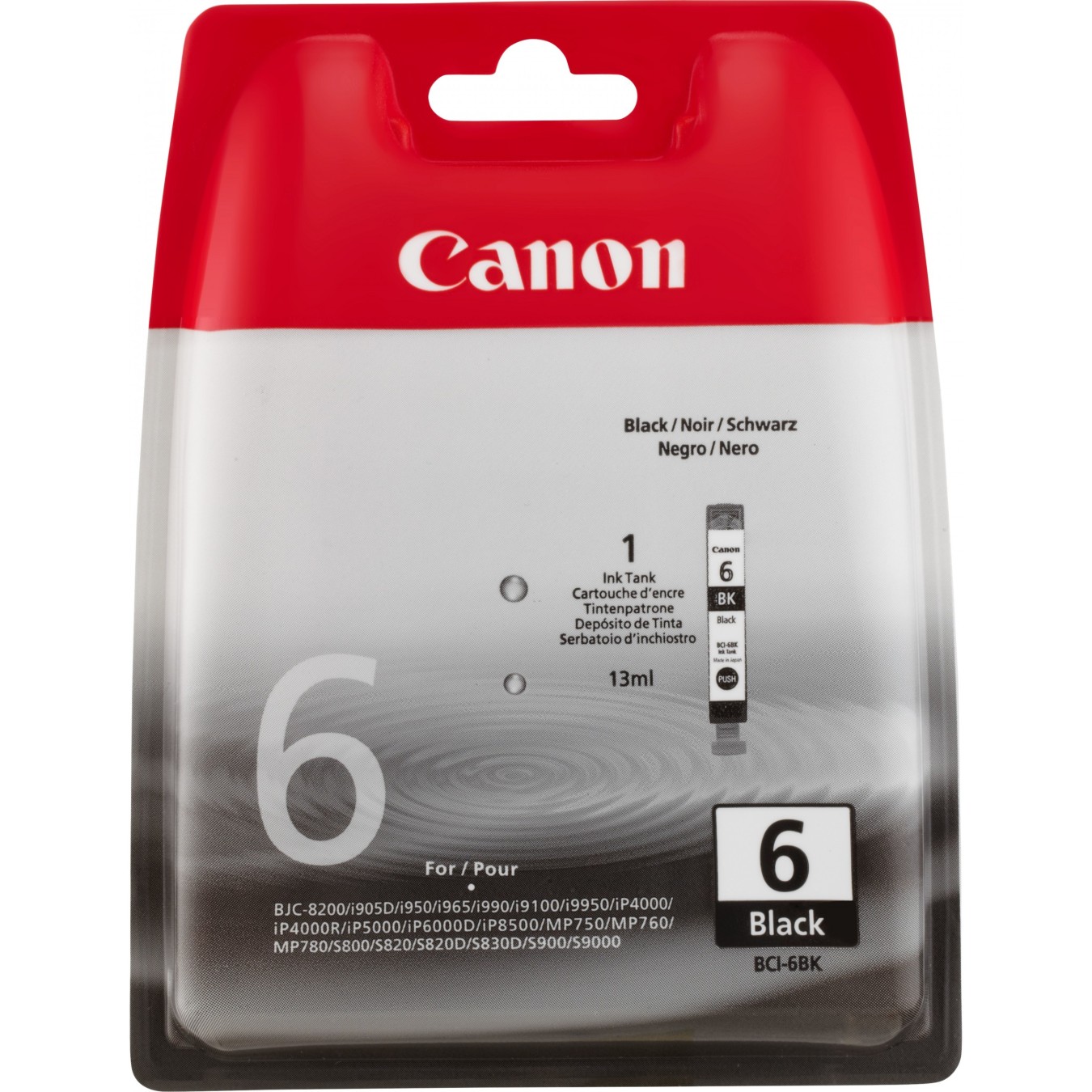 Canon Ink Cartridge - BCI-6BK - Black — Buy in Cyprus with Fast Delivery