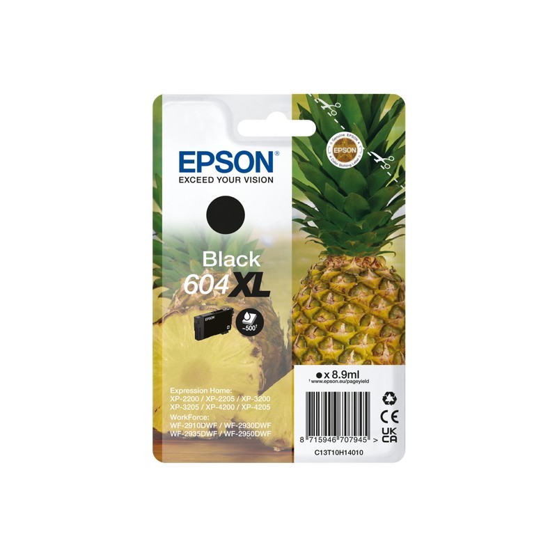 Buy Epson Ink 604XL - C13T10H14010 - Black up to 500 pages in Cyprus, Nicosia, Limassol, Larnaka, Pafos