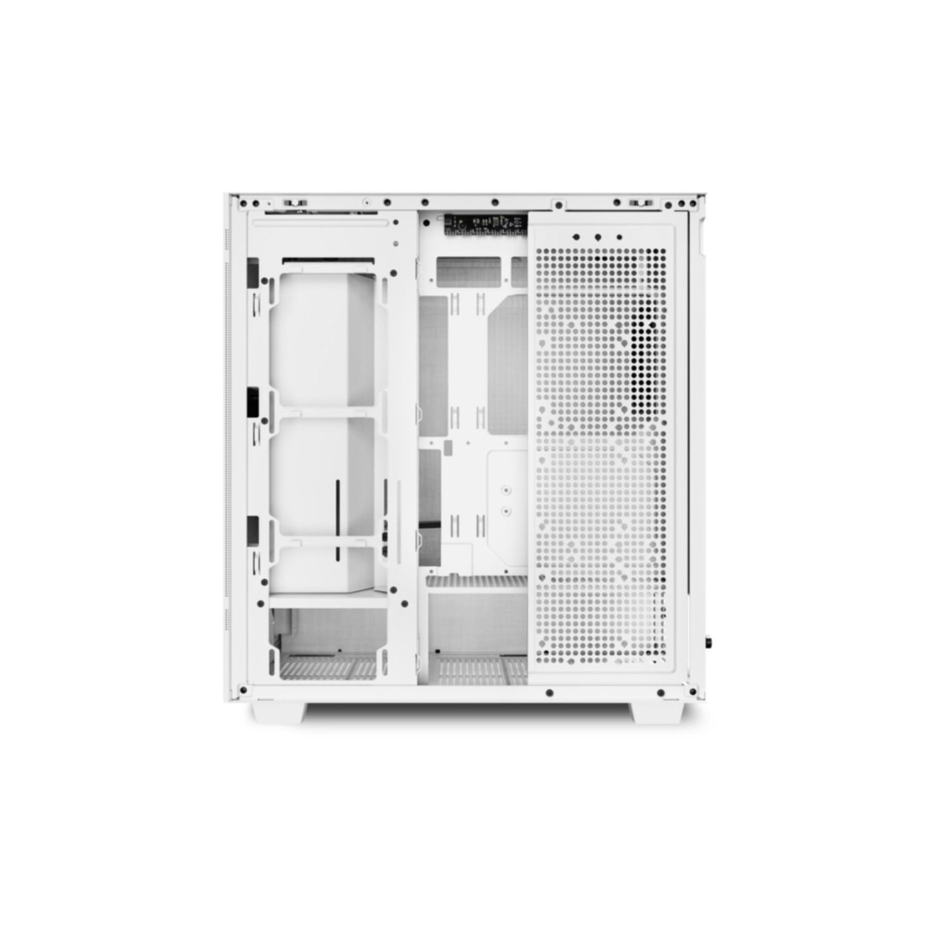 Sharkoon Rebel C50 - Full Tower PC Case (White) - ATX/mATX/Mini-ITX, USB-C, 400mm GPU, 168mm CPU Cooler