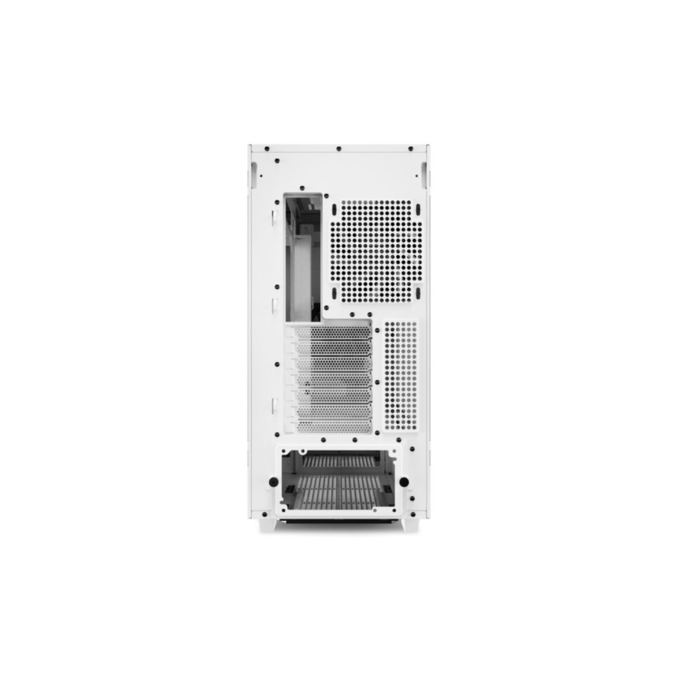 Sharkoon Rebel C50 - Full Tower PC Case (White) - ATX/mATX/Mini-ITX, USB-C, 400mm GPU, 168mm CPU Cooler