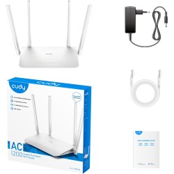Buy Cudy AC1200 Gigabit Wi-Fi Mesh Router - AC1200 in Cyprus, Nicosia, Limassol, Larnaka, Pafos