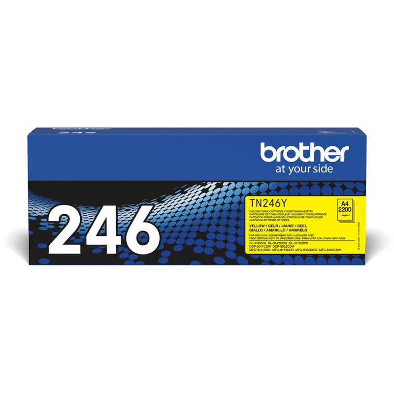 Buy Brother Toner - TN-246Y - Yellow in Cyprus, Nicosia, Limassol, Larnaka, Pafos