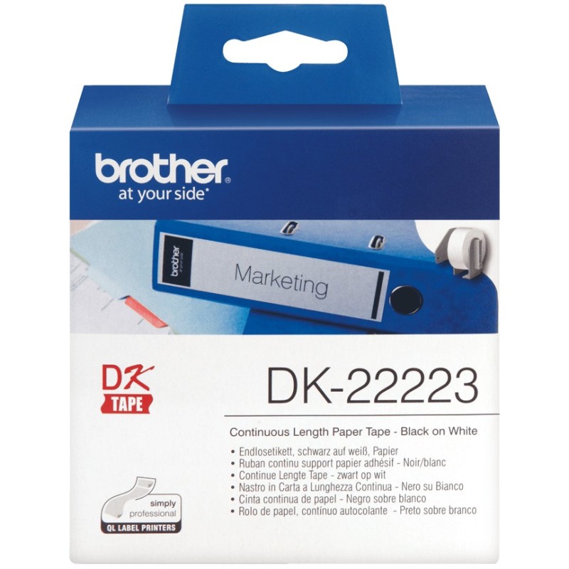 Buy Brother Thermal Paper - DK22223 - 50mm in Cyprus, Nicosia, Limassol, Larnaka, Pafos